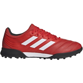 Pantofi de fotbal Adidas Copa 20.3 Tf roșu G28545 roşu roşu