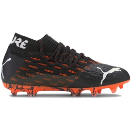 Ghete de fotbal Puma Future 6.1 Netfit Fg Ag Junior 106200 01 negru