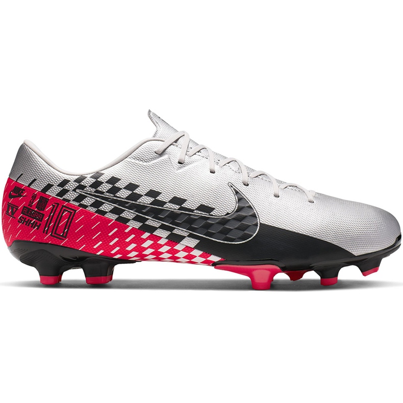 Pantofi de fotbal Nike Mercurial Vapor 13 Academy Neymar FG / MG AT7960 006 gri gri