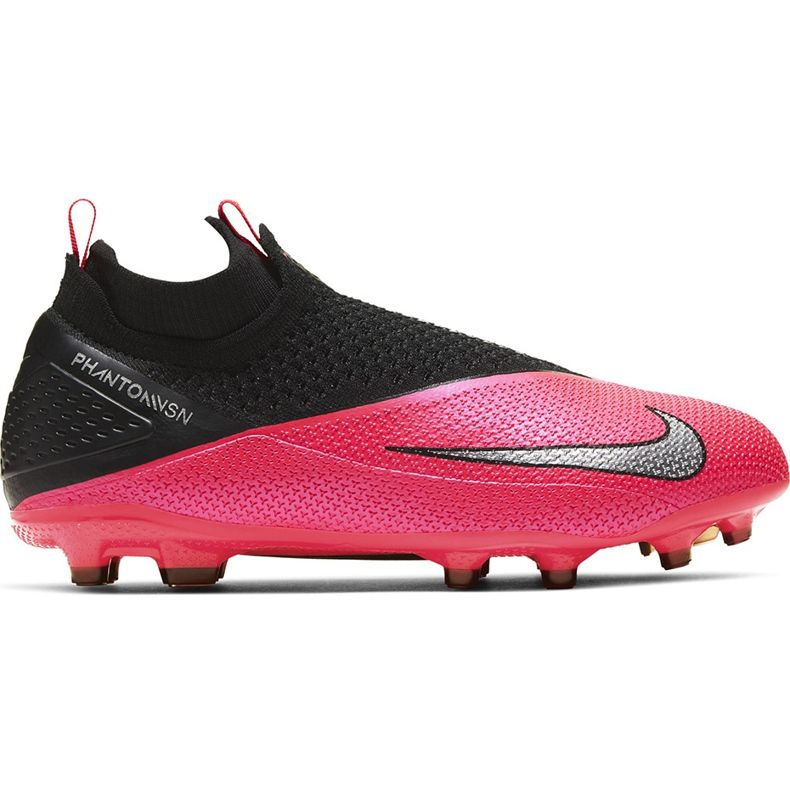 Pantofi de fotbal Nike Phantom Vsn 2 Elite Df FG / MG Junior CD4062 606 roșu roșu