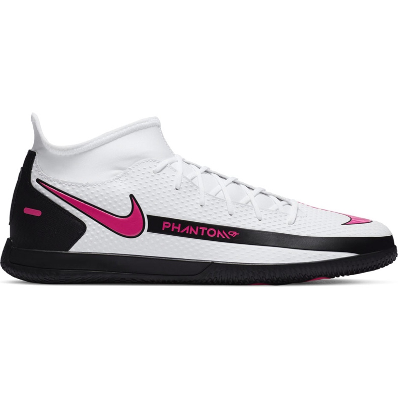 Pantof de fotbal Nike Phantom Gt Club Df Ic CW6671 160 alb alb