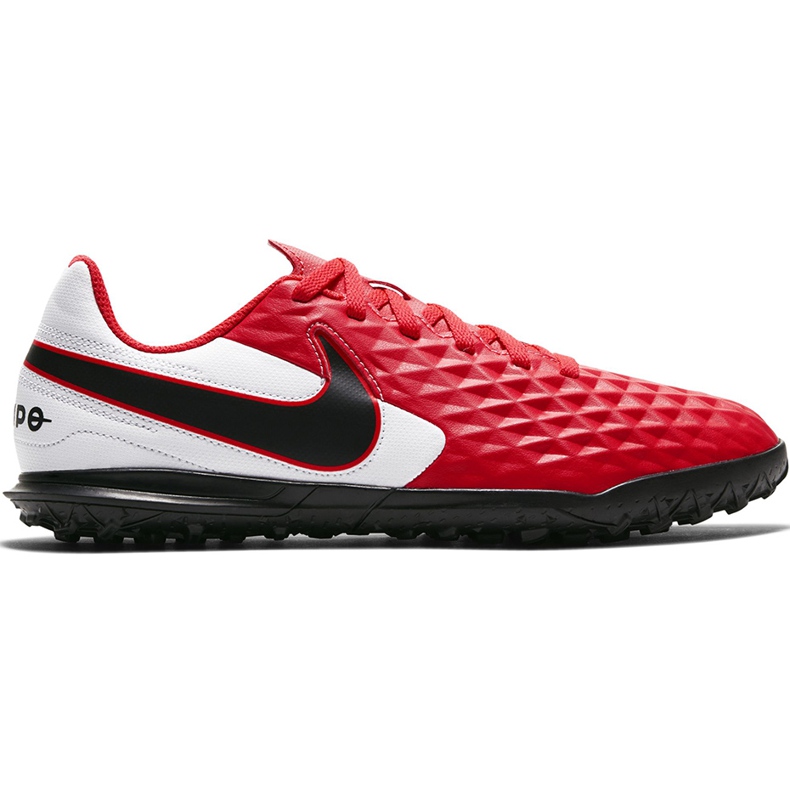 Pantofi de fotbal Nike Tiempo Legend 8 Club Tf Junior AT5883 606 roșu roșu