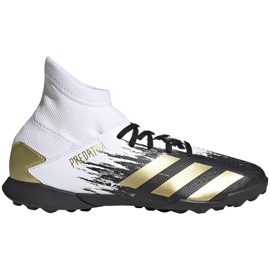 Ghete de fotbal Adidas Predator 20.3 Tf Junior FW9220 alb