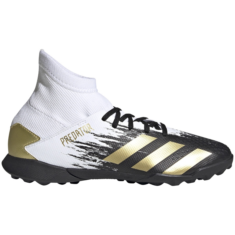 Ghete de fotbal Adidas Predator 20.3 Tf Junior FW9220 alb