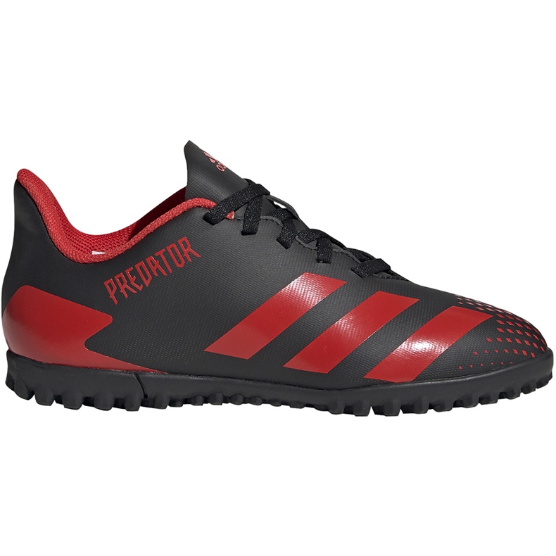 Ghete de fotbal Adidas Predator 20.4 Tf Jr EF1956 multicolor negru
