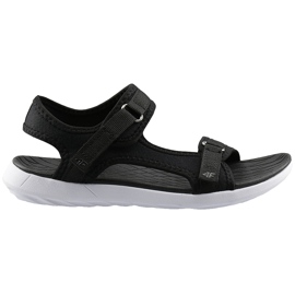 Sandale de damă 4F negru H4L20 SAD001 21S