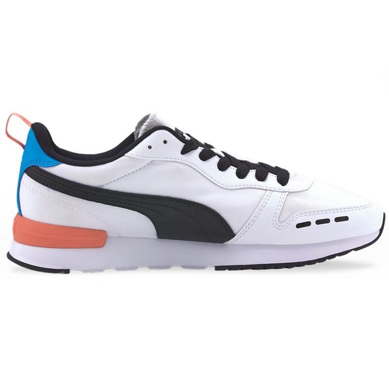 Încălțăminte pentru bărbați Puma R78 Neon white 373203 02 alb multicolor