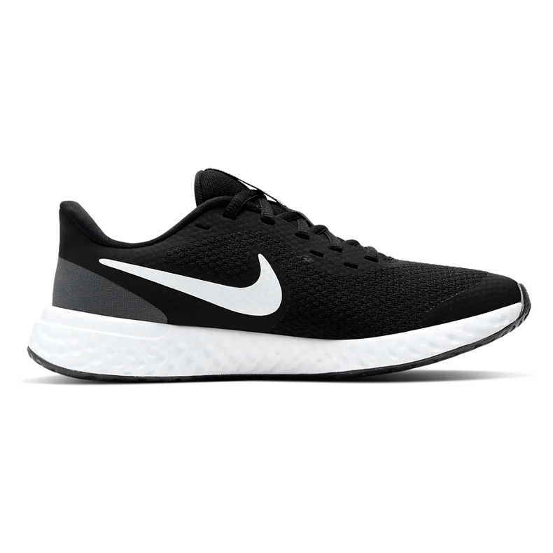 Pantofi de alergare Nike Revolution 5 alb-negru BQ5671 003
