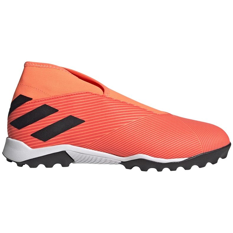 Pantofi de fotbal Adidas Nemeziz 19.3 Ll Tf portocaliu EH0277 portocale portocale
