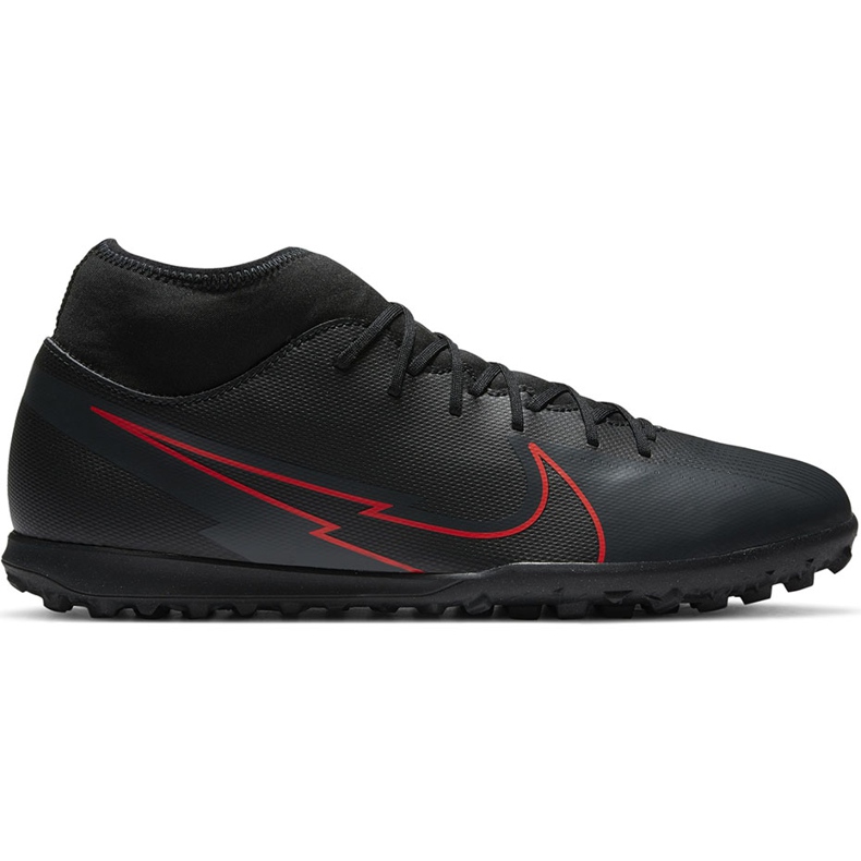 Pantof de fotbal Nike Mercurial Superfly 7 Club Tf AT7980 060 negru negru