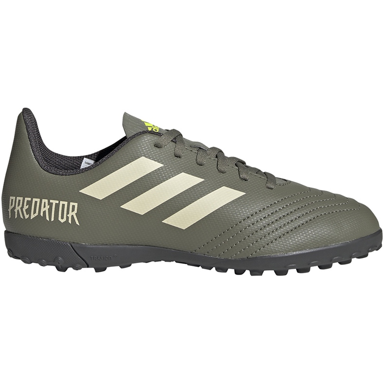 Ghete de fotbal Adidas Predator 19.4 Tf Jr EF8222 multicolor verde