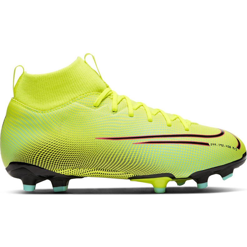 Pantof de fotbal Nike Mercurial Superfly 7 Academy Mds FG / MG Junior BQ5409 703 galben galben