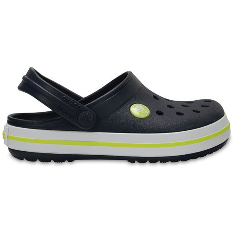 Crocs pentru copii Crocband Clog K bleumarin-verde 204537 42K albastru marin