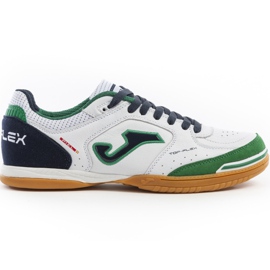 Joma Top Flex 932 Sala În pantofi de fotbal în alb, verde și bleumarin