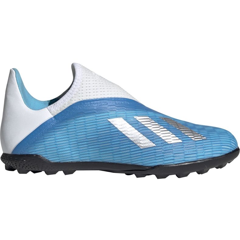 Pantofi de fotbal Adidas X 19.3 Ll Tf Junior albastru EF9123