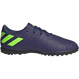 Ghete de fotbal Adidas Nemeziz Messi 19.4 Tf EF1805 albastru marin albastru marin