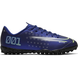 Pantof de fotbal Nike Mercurial Vapor 13 Academy Mds Tf CJ1306 401 albastru marin albastru marin