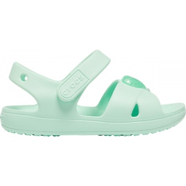 Sandale pentru copii Crocs Sandale Classic Cross Strap Ps neo mint 206245 3TI verde