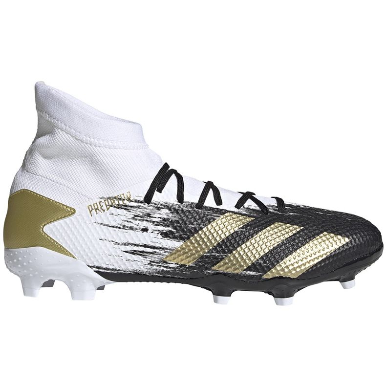 Ghete de fotbal Adidas Predator 20.3 Fg FW9196 alb