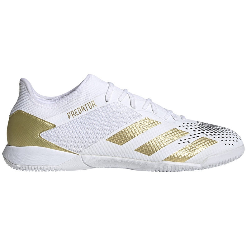 Ghete de fotbal Adidas Predator 20.3 L În FW9192 alb alb