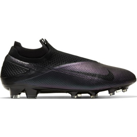 Pantofi de fotbal Nike Phantom Vsn 2 Elite Df Fg CD4161 010 negru violet Pantofi de fotbal Nike Phantom Vsn 2 Elite Df Fg CD4161 010 negru violet