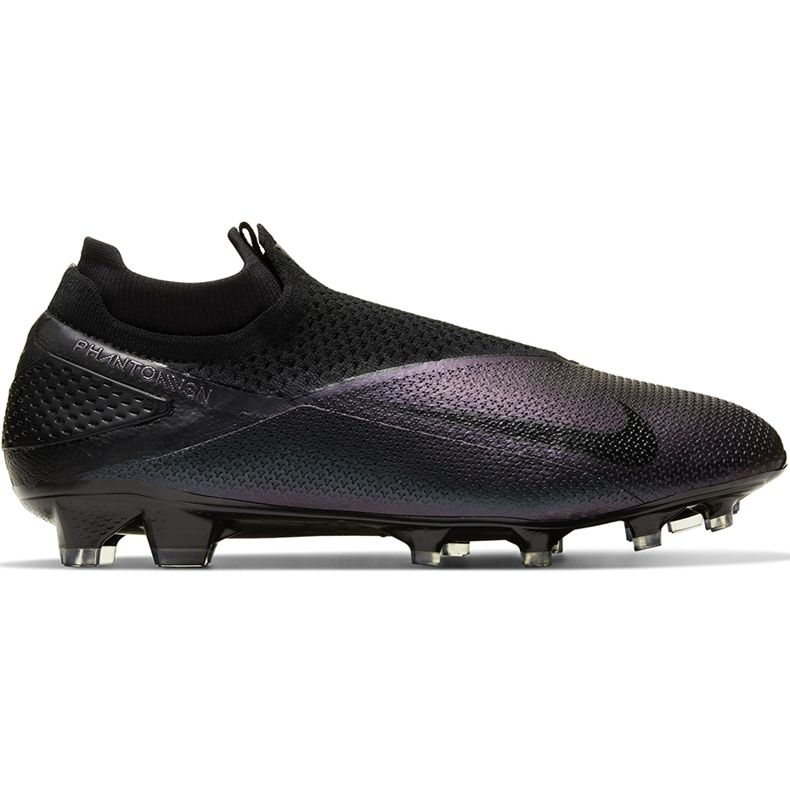 Pantofi de fotbal Nike Phantom Vsn 2 Elite Df Fg CD4161 010 violet negru