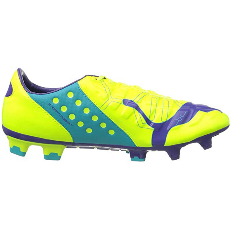 Ghete de fotbal Puma Evo Power 2 Fg galben-violet 102945 04