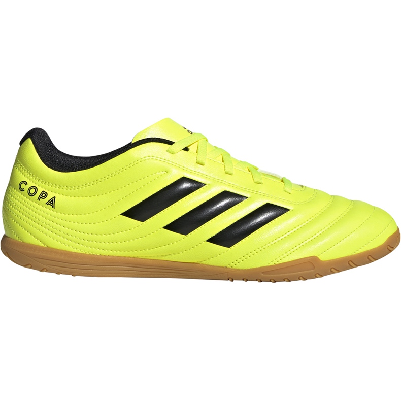 Adidas Copa 19.4 În ghete de fotbal galben F35487 negru
