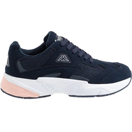 Pantofi pentru femei Kappa Noiz bleumarin-roz 242778 6721 albastru marin Pantofi pentru femei Kappa Noiz bleumarin-roz 242778 6721 albastru marin