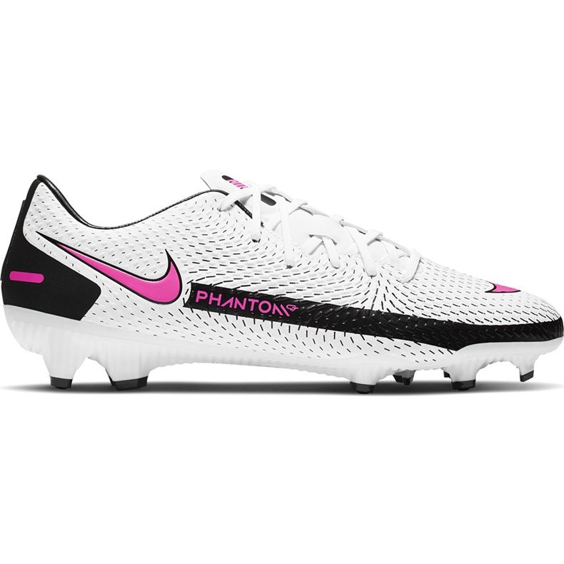 Pantof de fotbal Nike Phantom Gt Academy FG / MG CK8460 160 alb alb