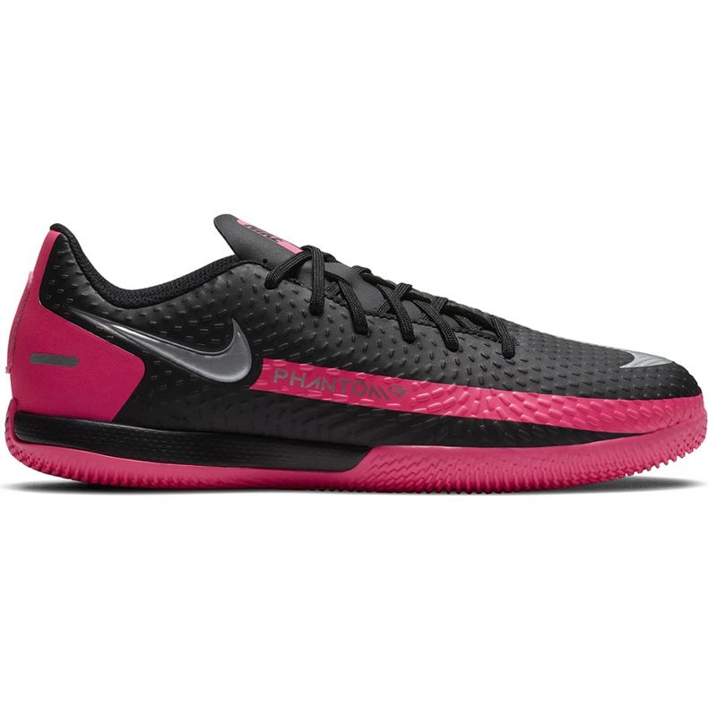 Pantofi de fotbal Nike Phantom Gt Academy Ic Junior CK8480 006 negru negru