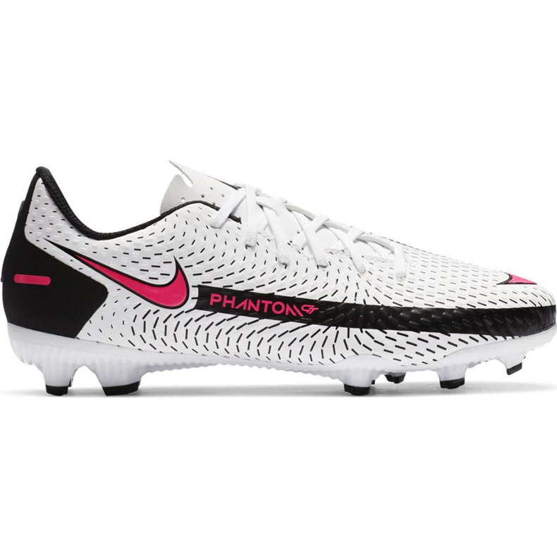 Pantofi de fotbal Nike Jr Phantom Gt Academy FG / MG CK8476 160 alb alb