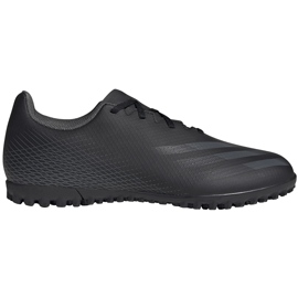 Ghete de fotbal Adidas X GHOSTED.4 Tf EG8236 negru negru