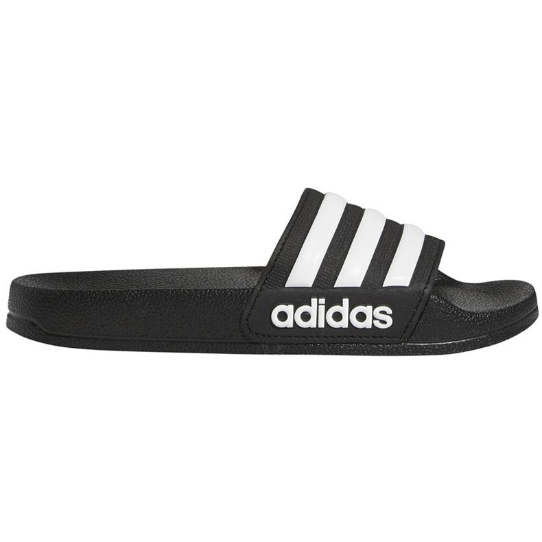 Papuci negri Adidas Adilette Shower K negri pentru copii G27625 negru