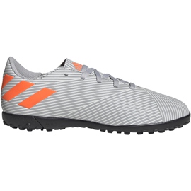 Pantofi de fotbal Adidas Nemeziz 19.4 Tf Jr gri EF8306 multicolor