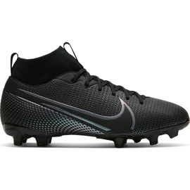 Pantofi de fotbal Nike Mercurial Superfly 7 Academy FG / MG Junior AT8120 010 negru negru