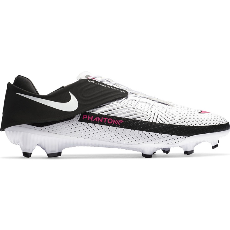 Pantofi de fotbal Nike Phantom Gt Academy FlyEase FG / MG DA2835 160 alb alb