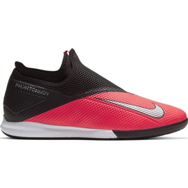 Pantofi de fotbal Nike Phantom Vsn 2 Academy Df Ic CD4168 606 multicolor roșu