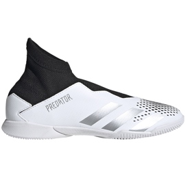 Ghete de fotbal Adidas Predator 20.3 Ll In Junior FW9213 alb