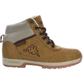 Încălțăminte pentru copii Kappa Bright Mid T, maro deschis 260239T 4141 Încălțăminte pentru copii Kappa Bright Mid T, maro deschis 260239T 4141