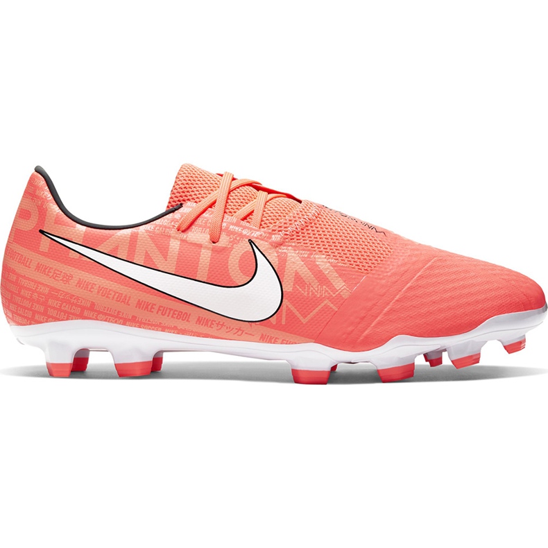 Pantof de fotbal Nike Phantom Venom Academy Fg AO0566 810 multicolor portocale