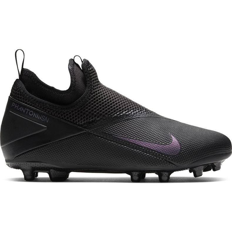 Pantofi de fotbal Nike Phantom Vsn 2 Academy Df FG / MG Junior CD4059 010 negru negru