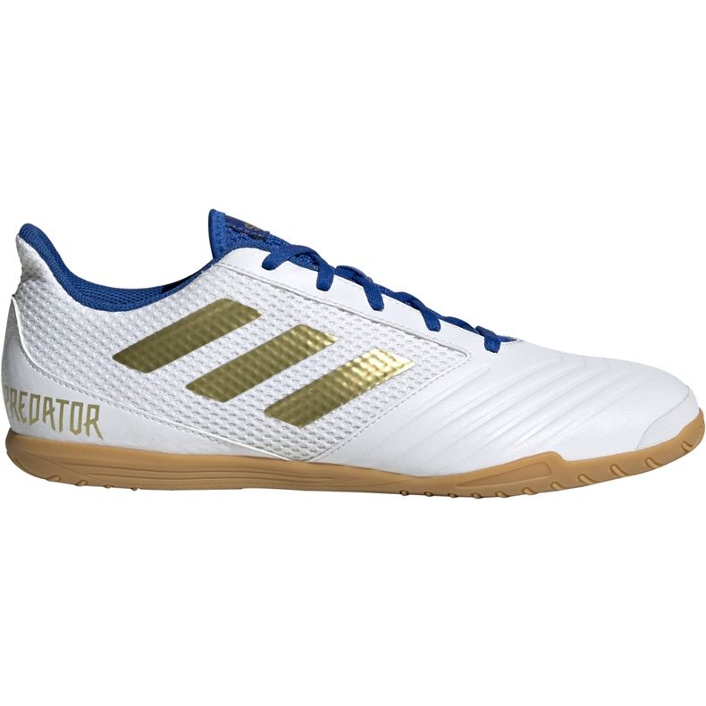 Ghete de fotbal Adidas Predator 19.4 In Sala alb EG2827 gri