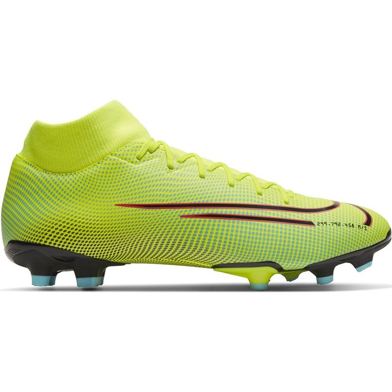 Pantof de fotbal Nike Mercurial Superfly 7 Academy Mds FG / MG BQ5427 703 galben galben