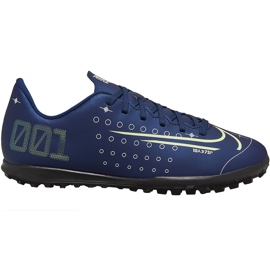 Pantof de fotbal Nike Mercurial Vapor 13 Club Mds Tf Junior CJ1179 401 multicolor bleumarin