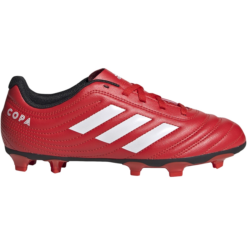 Pantofi de fotbal Adidas Copa 20.4 Fg Junior roșu EF1919