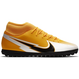 Pantof de fotbal Nike Mercurial Superfly 7 Club Tf AT7980 801 portocaliu galben
