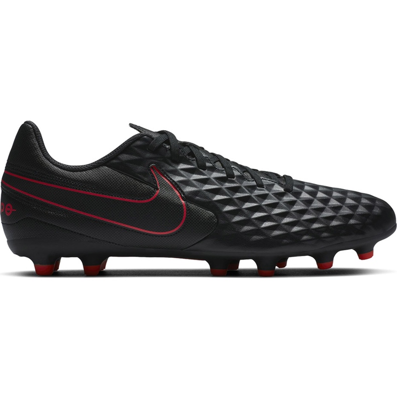Pantofi de fotbal Nike Tiempo Legend 8 Club FG / MG AT6107 060 negru negru