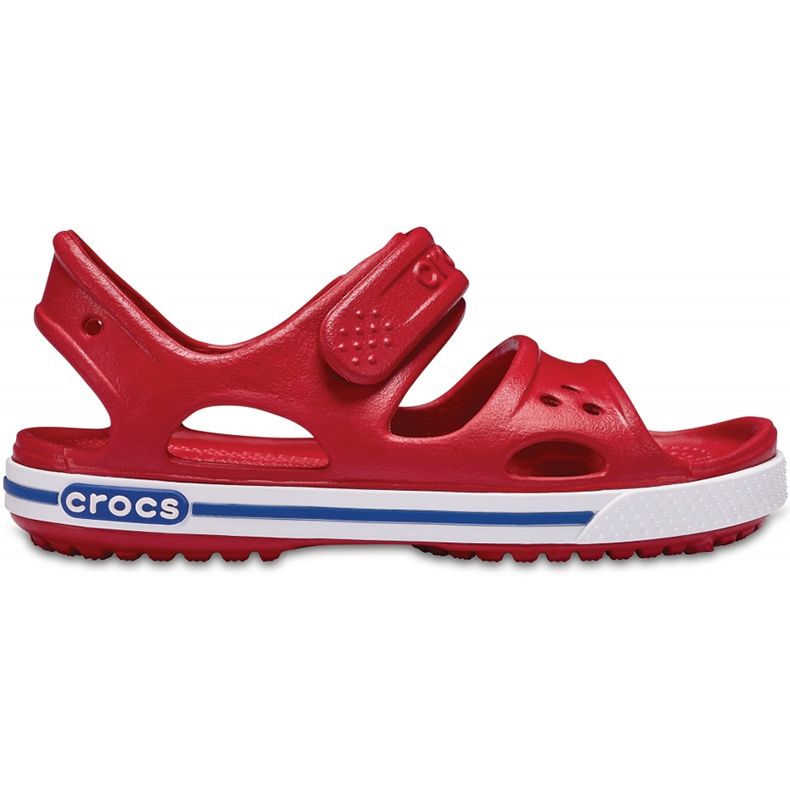Sandale Crocs pentru copii Crocband Ii Sandal Ps Kids roșu-albastru 14854 6OE
