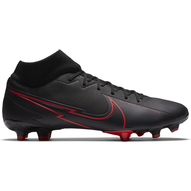 Pantofi de fotbal Nike Mercurial Superfly 7 Academy FG / MG AT7946 060 negru negru